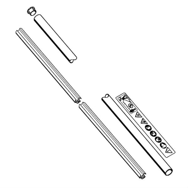 Хвостовик 25,4 мм STIHL 41377107136