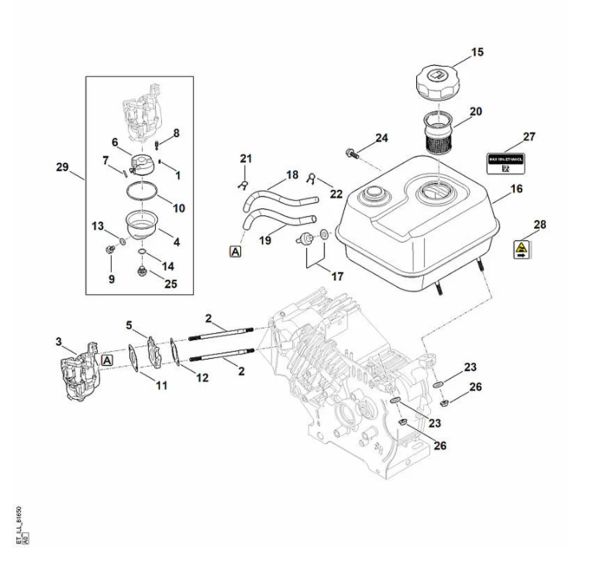 Карбюратор STIHL 00041200602