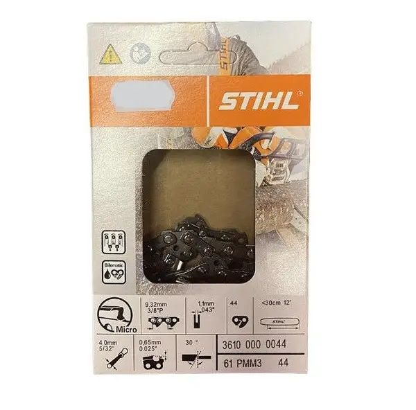 Ланцюг STIHL 61 PMM3, 30 см, 3/8", 1,1 мм, 44 z (36100000044)