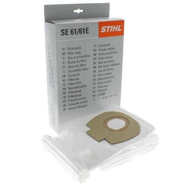 Мішки фільтрувальні STIHL для SE 61, 61Е, 62, 62Е (5 штук) (49015009004)