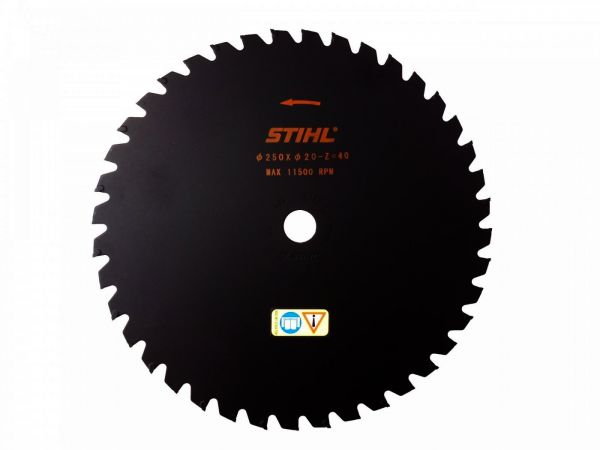 Ніж для трави STIHL 250 мм - 40 пелюсток для FS 260 - FS 560 (40007133806)