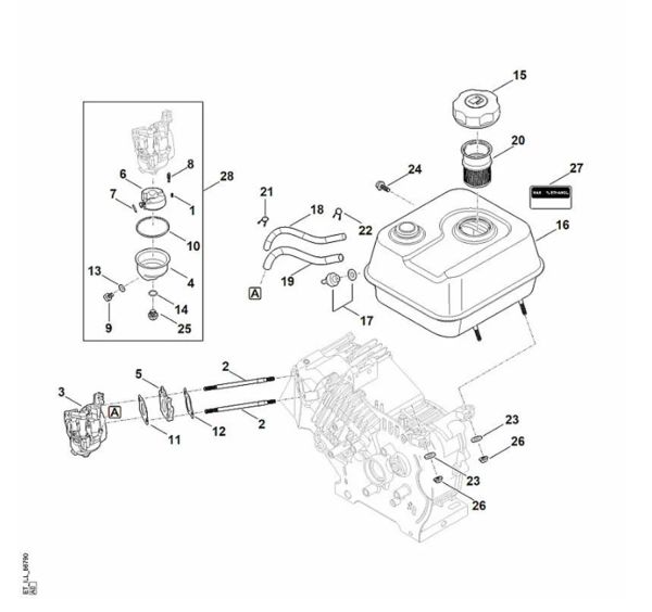 Карбюратор STIHL 00041200621
