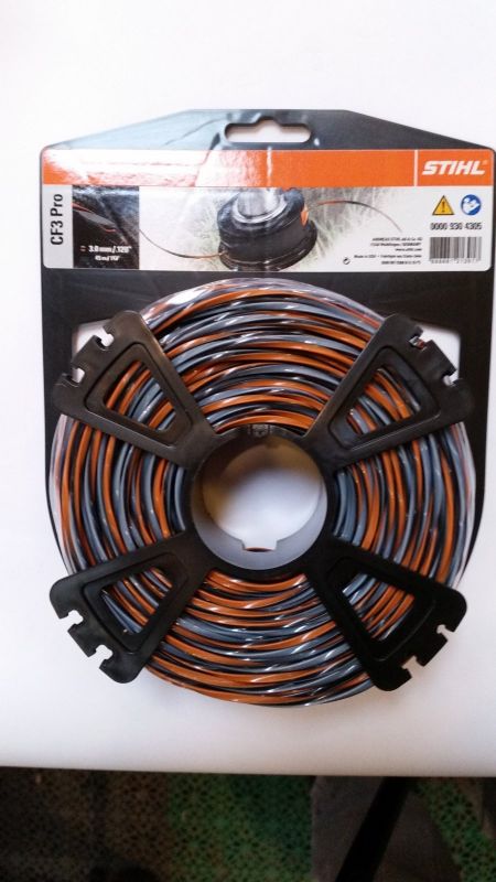 Косильна струна STIHL CF3 PRO 3 мм x 43 м квадратна (00009304305)