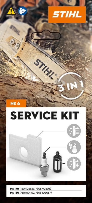 Сервісний набір STIHL Service Kit №6 для MS 170, MS 180 (11300074100)
