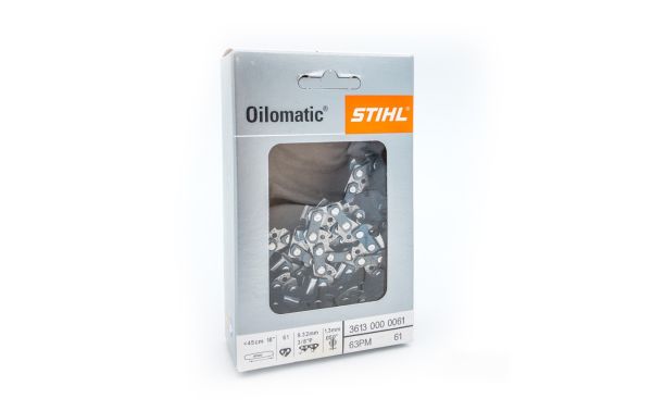 Ланцюг STIHL 63 PM 45 см, 3/8"P, 1,3 мм, 61 z (36130000061)