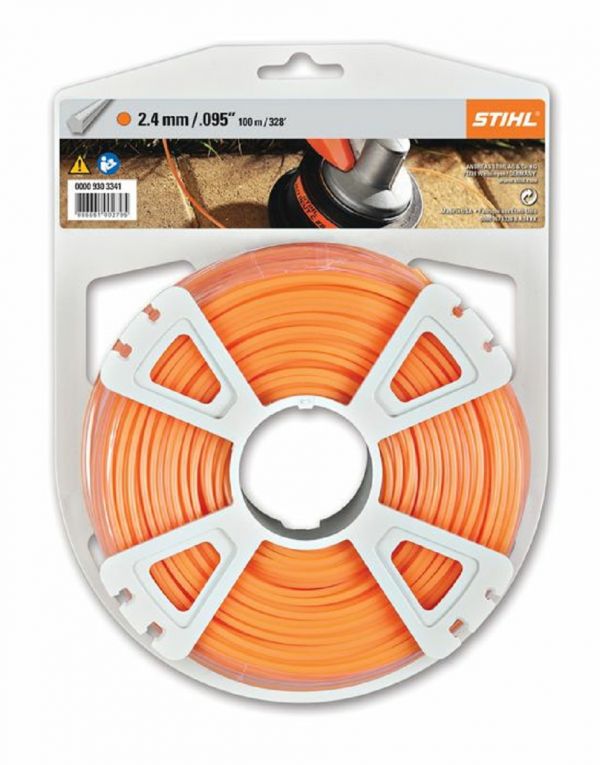 Косильна струна STIHL 2,4 мм х 98 м п'ятикутна (00009303341)