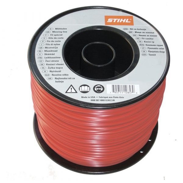 Косильна струна STIHL 2,4 мм х 253 м квадратна (00009302612)