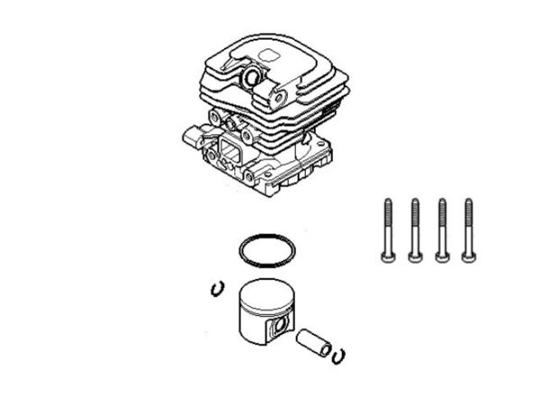 Циліндр з поршнем діаметром 37 мм STIHL 11480201200