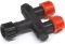 Подвійна форсунка STIHL для SG 31, SG 51, SG 71 (42555008500) Подвійна форсунка STIHL для SG 31, SG 51, SG 71 (42555008500)