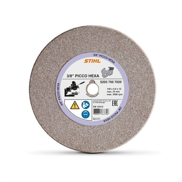 Диск для заточування ланцюгів STIHL 3/8" Рicco HEXA (52037507020)