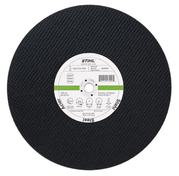Абразивний диск по каменю STIHL, 400 мм х 4,5 мм (08350207002)
