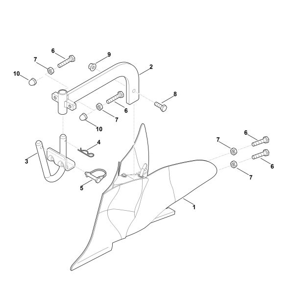 Підгортач STIHL АHK 701.0 (69067101132)