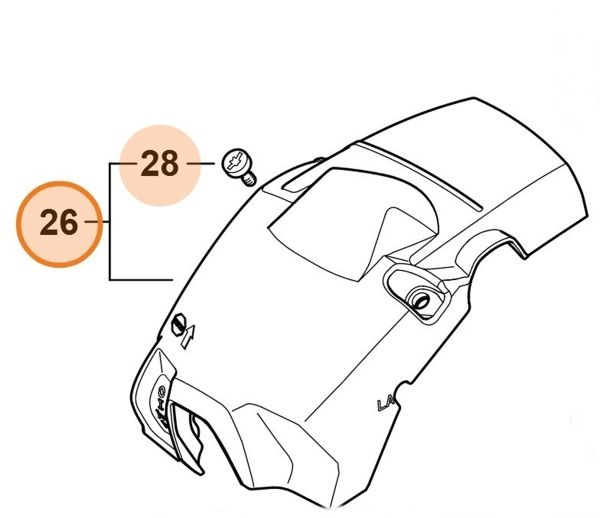 Кожух STIHL 11480801600