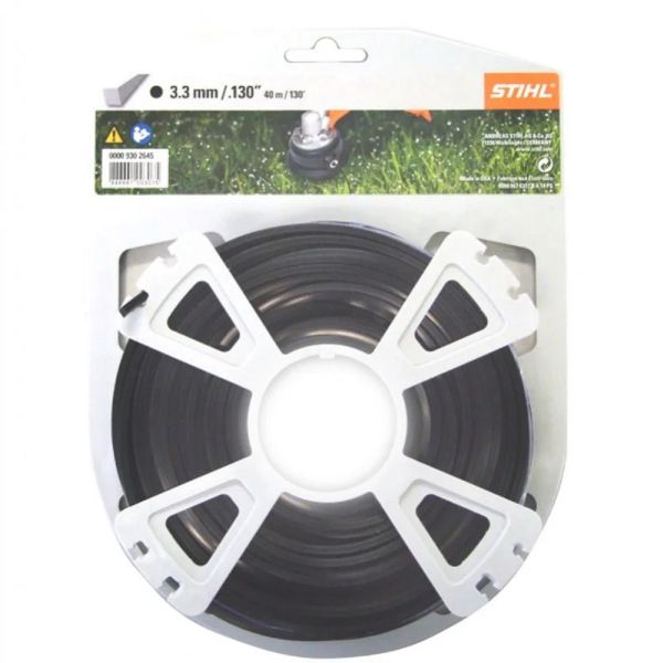 Косильна струна STIHL 3,3 мм х 38 м квадратна (00009302645)