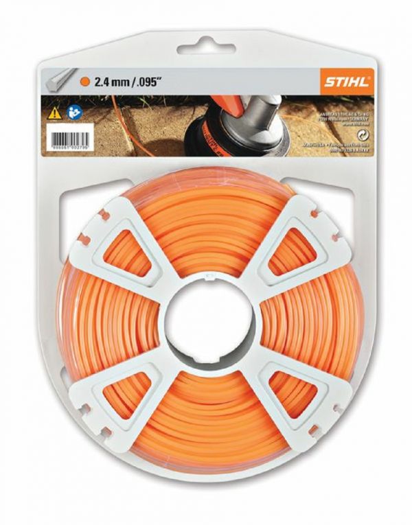 Косильна струна STIHL 2,4 мм x 41 м квадратна (00009302640)