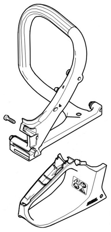 Корпус рукоятки STIHL 11487901000