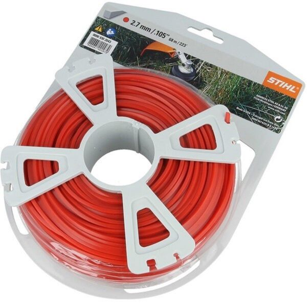 Косильна струна STIHL 2,7 мм х 65 м квадратна (00009302643)