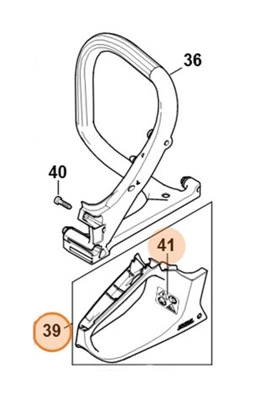 Ручка STIHL 11487900300