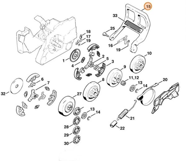 Устройство для защиты рук STIHL 11217929101