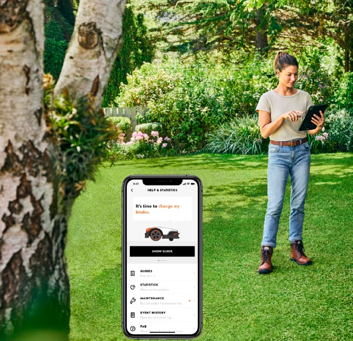 Інтуїтивне керування STIHL iMOW